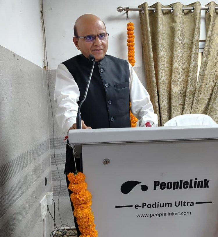 ए आई युग बढ़ा रहा है शासन की जिम्मेदारियां : प्रो मनोज दीक्षित