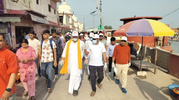 राष्ट्रपति के आगमन से पूर्व नगर निगम ने अयोध्या में चलाया विशेष स्वच्छता अभियान