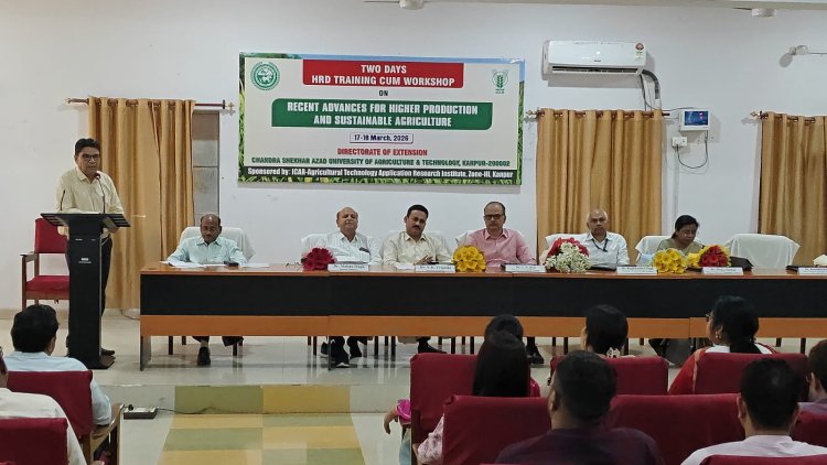 किसानों तक नई तकनीक पहुंचाने के लिए कृषि वैज्ञानिकों का प्रशिक्षण जरुरी : डॉ. जी.पी. दीक्षित