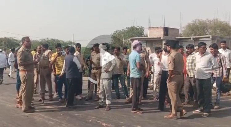 अंतिम संस्कार में शामिल होने जा रहे तीन युवकों की टैंकर से टक्कर, तीनों की मौत