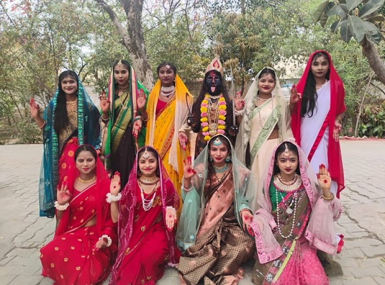 नवदुर्गा के नौ स्वरूपों पर आधारित नुक्कड़ नाटकों से दिया गया सशक्तिकरण का संदेश