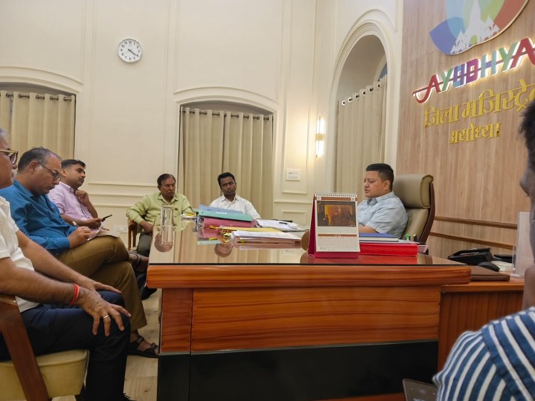 पीआईबी के नेतृत्व में राजस्थान के पत्रकारों का अयोध्या भ्रमण, विकास कार्यों का लिया विस्तृत जायजा