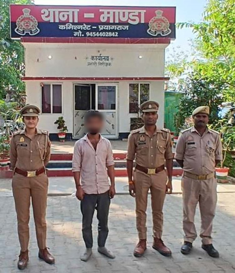 किशोरी काे सकुशल बरामद कर पुलिस ने अपहरणकर्ता काे किया गिरफ्तार