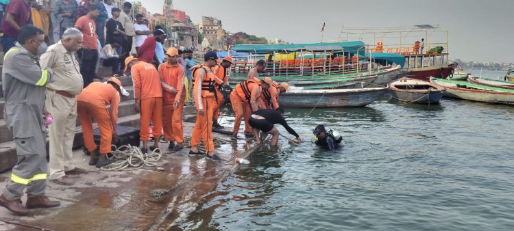 महाराष्ट्र से परिवार के साथ काशी आया किशोर नहाते समय गंगा में डूबा, मौत