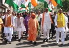 Lucknow: Women's public outrage march: In the scorching heat, tirelessly, women held a mirror to the Samajwadi Party and the Congress.
