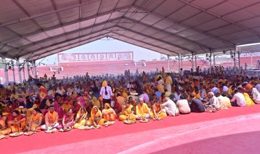 समुत्कर्ष-समरस भारत महायज्ञ में 108 कुण्डाें में 850 लोगों ने एक साथ दी आहुति