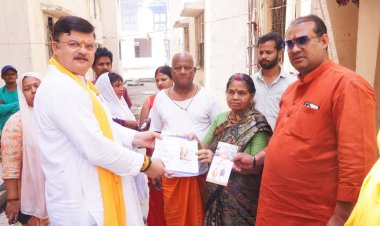 अम्बेडकर जयंती सप्ताह : अयोध्या में भाजपा नेता अनुसूचित बस्तियों में घर—घर कर रहे संपर्क