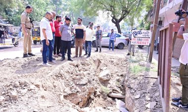 प्रयागराज के करेली में विकास कार्यों की धीमी रफ्तार पर सख्त हुए मंत्री नन्दी, अधिकारियों को दिए निर्देश