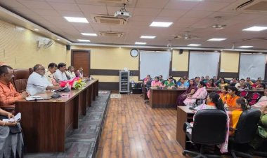 प्रधानमंत्री नरेन्द्र मोदी के जनसभा में पचास हजार महिलाएं संभालेगी व्यवस्था की कमान