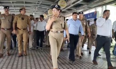 प्लेटफॉर्म पर भीड़ बर्दाश्त नहीं, लूट और चेन पुलिंग पर सख्ती : महानिदेशक रेलवे