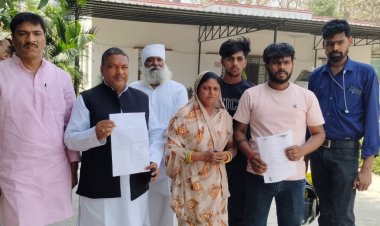 गोरखपुर में इंसाफ की पुकार : पति की मौत के बाद दर-दर भटक रही विधवा, आरोपियों की धमकियों से दहशत