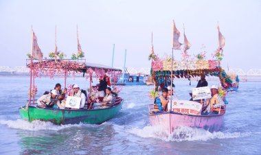 साफ सरयू सप्ताह अभियान के तहत पांचवें दिन भी हुई सफाई