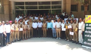 सेंट जॉन एम्बुलेंस ब्रिगेड कर्मचारियों की सेवा और प्राथमिक चिकित्सा उपचार में सदैव तत्पर : डॉ राकेश निगम