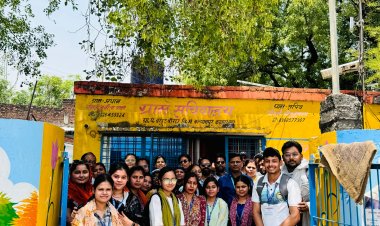 ग्रामीण शिविर में छात्रों ने समझीं गांव की जमीनी हकीकत, सामाजिक व संसाधन मानचित्रण का किया अभ्यास