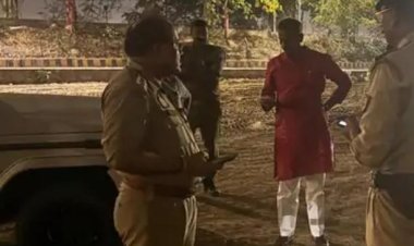 विधायक पियूष रंजन निषाद के काफिले को ट्रक ने मारी टक्कर, बाल-बाल बचे