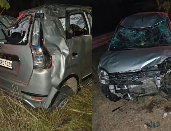 दिल्ली-मुंबई एक्सप्रेस-वे पर हादसा, वडोदरा के एक ही परिवार के चार लोगों की हुई मौत