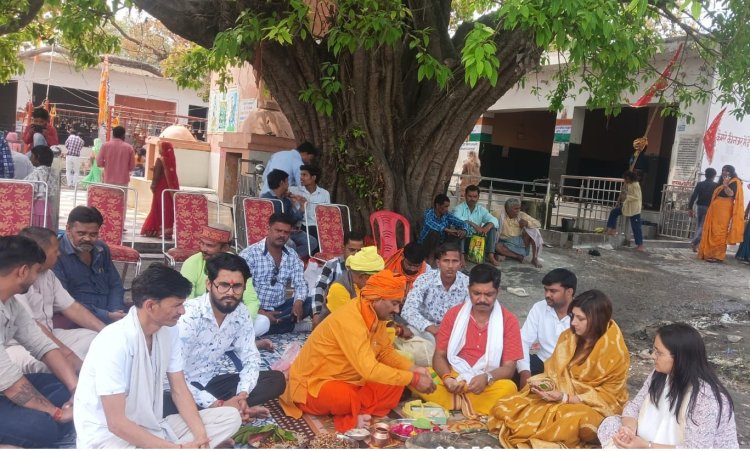 माँ गोमती पदयात्रा : आस्था, संकल्प और जनजागरण का विराट संगम, लखीमपुर खीरी पहुंचा अभियान
