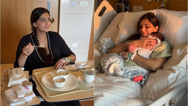 सोनम कपूर ने दूसरे बेटे की दिखाई पहली झलक