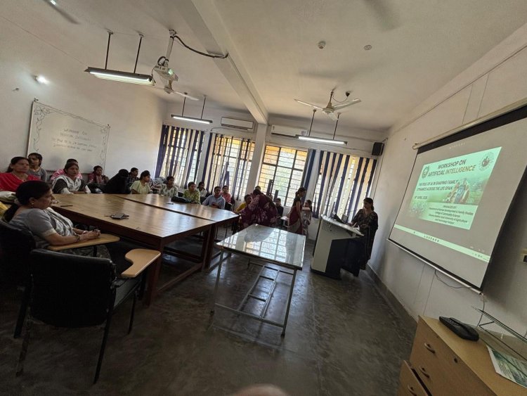 आज के युग में हर क्षेत्र में कृत्रिम बुद्धिमत्ता का प्रयोग, सही उपयोग से जीवन को बनाया जा सकता है सफल : डॉ मुक्ता गर्ग