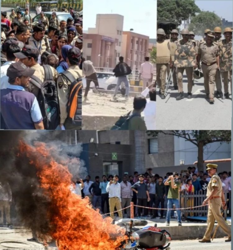 नोएडा हिंसा की जांच एसआईटी ने की शुरू, रूपेश राय सहित चार से पूछताछ