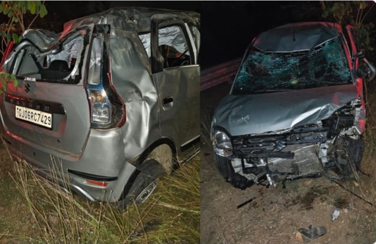 दिल्ली-मुंबई एक्सप्रेस-वे पर हादसा, वडोदरा के एक ही परिवार के चार लोगों की हुई मौत