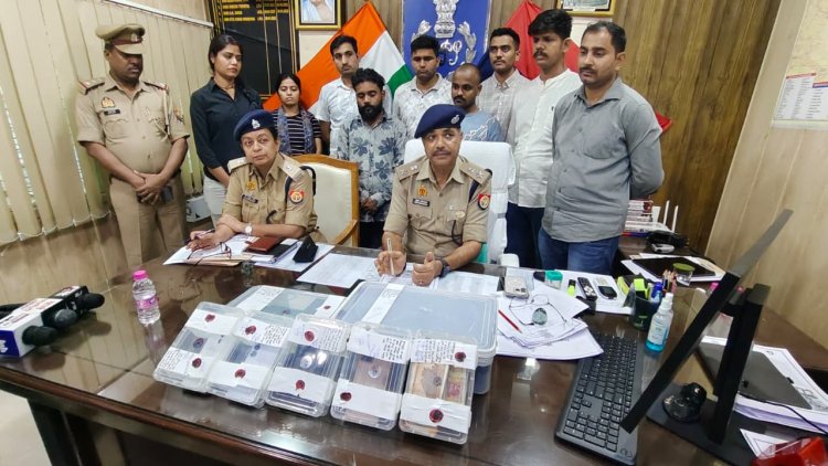 सिटी मॉल कंपनी के अंदर से 1.49 करोड़ की साइबर ठगी, वेयरहाउस के दो कर्मचारी गिरफ्तार