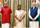 राष्ट्रपति और प्रधानमंत्री ने उपराष्ट्रपति राधाकृष्णन को जन्मदिन की बधाई दी