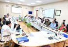 सिद्धार्थ विश्वविद्यालय कपिलवस्तु की जन भवन में नैक तैयारी से संबंधित हुई समीक्षा बैठक
