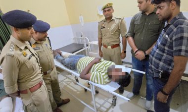 पुलिस मुठभेड़ में तीन शातिर गिरफ्तार, दो के पैर में लगी गोली