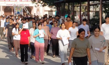कड़े सुरक्षा इंतजामों के बीच नीट यूजी परीक्षा का आयोजन