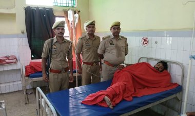 जौनपुर में पुलिस मुठभेड़ में घायल बदमाश गिरफ्तार , दूसरा फरार
