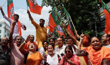 भगवामय हुआ बंगाल, विधानसभा चुनाव में ऐतिहासिक जीत की ओर भाजपा