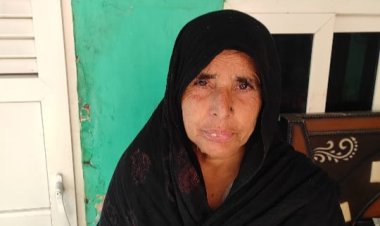 बुलंदशहर सड़क हादसा बाइक व कार की टक्कर में महिला की मौत, युवक घायल