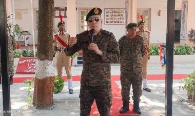 एडीजी एनसीसी मेजर जनरल गौरव गौतम ने कैडेट्स में भरा राष्ट्रसेवा का जोश