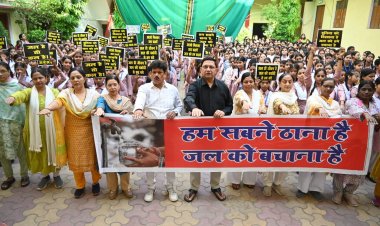 लगातार गिरते भूजल स्तर को लेकर सामाजिक कार्यकर्ताओं ने चलाया जागरूकता अभियान
