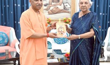 राज्यपाल से मिले मुख्यमंत्री योगी, 10 मई को होगा मंत्रिमण्डल विस्तार