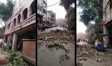 प्रयागराज जिले में आंधी तूफान से 21 की माैत, आश्रिताें काे मिलेगी आर्थिक मदद, 20 पशुओं की भी माैत