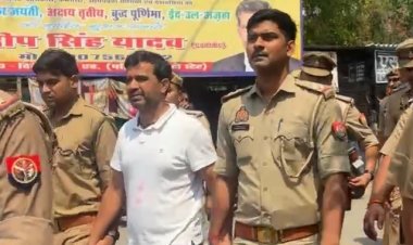 हाईकोर्ट से राहत के बाद फिर जेल पहुंचे आशीष उपाध्याय
