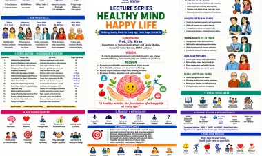 स्वस्थ और सकारात्मक मानसिक स्वास्थ्य के लिए बीबीएयू का नया शैक्षणिक अभियान हेल्दी माइंड, हैप्पी लाइफ
