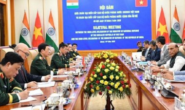 राजनाथ ने वियतनाम यात्रा के पहले दिन द्विपक्षीय वार्ता में रक्षा साझेदारी पर जोर दिया