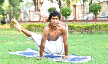 बहरीन में भारतीय योग का योगाचार्य रितेश ने डंका बजाया, फ्रांस, चीन में भी योग साधकों को दिया प्रशिक्षण