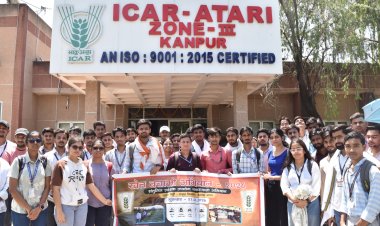 सीएसजेएमयू के विद्यार्थियों ने सीखा संतुलित उर्वरक उपयोग, कृषि क्षेत्र में करियर की संभावनाओं से हुए परिचित : डॉ. राघवेंद्र सिंह