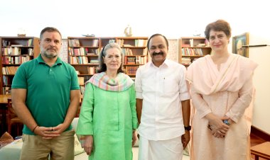 केरल के मुख्यमंत्री वीडी सतीशन ने दिल्ली में कांग्रेस नेतृत्व से की मुलाकात