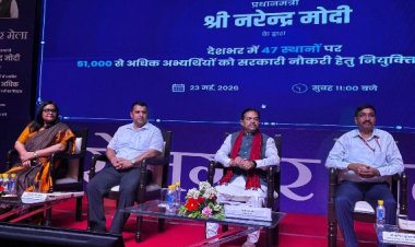 युवाओं के सपनों को नई उड़ान देने का माध्यम बन रहे रोजगार मेले : बी.एल.वर्मा