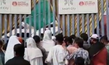 वाराणसी नगर निगम ने बेनियाबाग की बकरा मंडी हटायी, विक्रेताओं के छलका दर्द