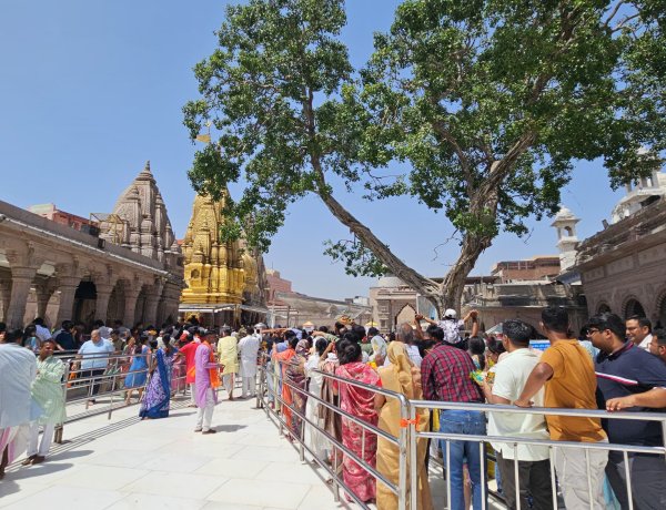 श्री काशी विश्वनाथ धाम में ऐप आधारित दर्शन व्यवस्था का कांग्रेस ने किया विरोध