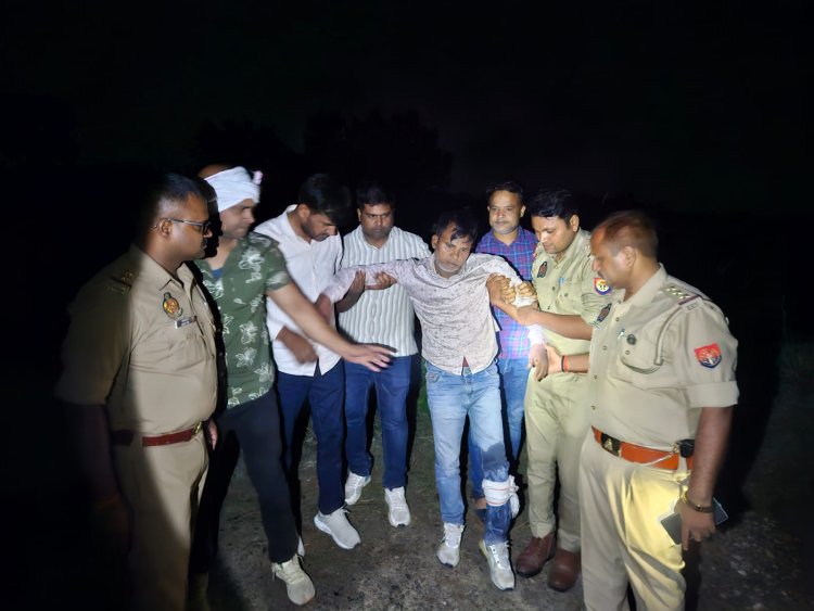 गोंडा में ज्वेलर्स लूट का खुलासा, मुठभेड़ में एक घायल, दो गिरफ्तार