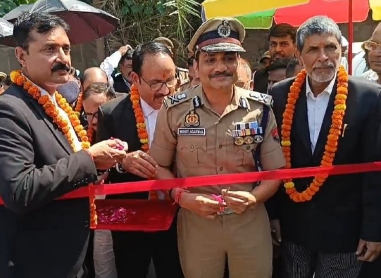 वाराणसी कचहरी की सड़कें होगी जाम मुक्त, पुलिस कमिश्नर ने किया मल्टीलेवल पार्किंग का उद्घाटन
