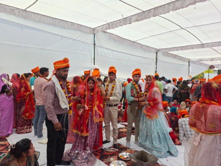 श्रमिक परिवारों के लिए बड़ी राहत बन रही है सामूहिक विवाह योजना : रमेश अवस्थी