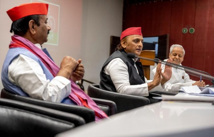 भाजपा सरकार ने किया पीडीए आरक्षण में घोटाला : अखिलेश यादव